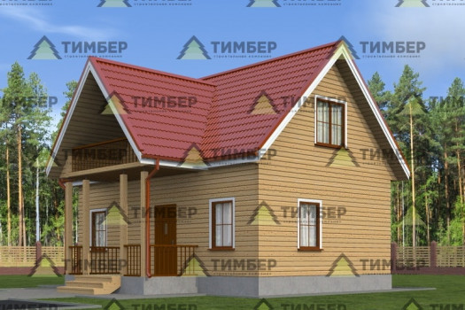 Дом из профилированного бруса 6х9