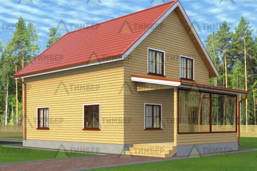 Самый лучший дом из бруса