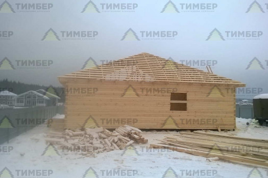 Дом в Новофёдоровском поселении из бруса