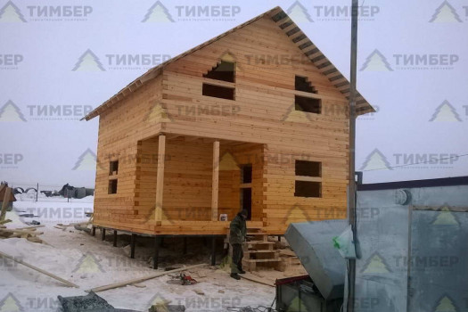 Строительство дома из бруса в городе Кашира