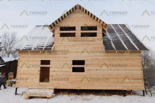 Строительство дома из бруса в Луховицком районе