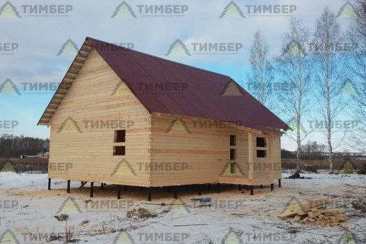 Рациональный брусовой дом