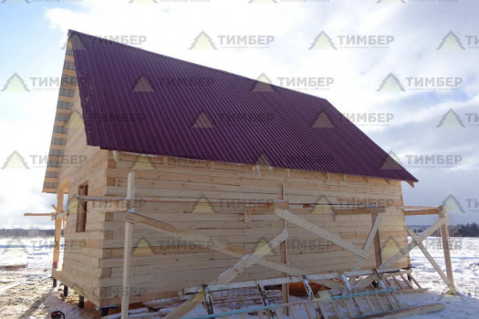 Двухэтажный садовый домик