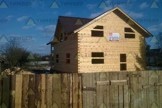 Строительство дома из бруса в городе Ржев Строительство дома из бруса в городе Ржев