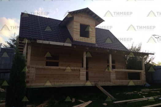 Строительство дома из бруса в Коломенском районе Строительство дома из бруса в Коломенском районе