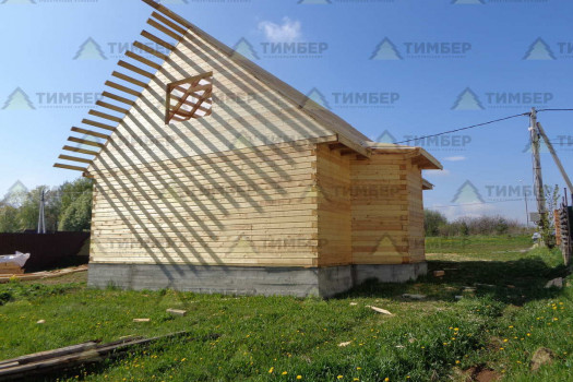 Строительство дома из бруса в Ступинском районе Строительство дома из бруса в Ступинском районе